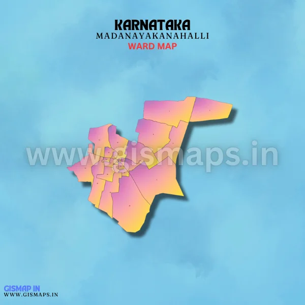 Madanayakanahalli Ward Map (Karnataka)